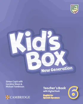 Cupit |  Kid's Box New Generation Level 6 Teacher's Book with Digital Pack English for Spanish Speakers | Buch |  Sack Fachmedien