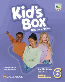 Nixon / Tomlinson |  Kid's Box New Generation Level 6 Pupil's Pack Andalusia Edition English for Spanish Speakers | Buch |  Sack Fachmedien