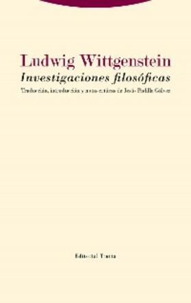Wittgenstein |  Investigaciones filosóficas | eBook | Sack Fachmedien