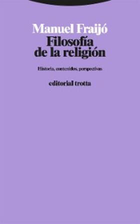 Fraijó |  Filosofía de la religión | eBook | Sack Fachmedien