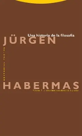 Habermas |  Una historia de la filosofía | eBook | Sack Fachmedien