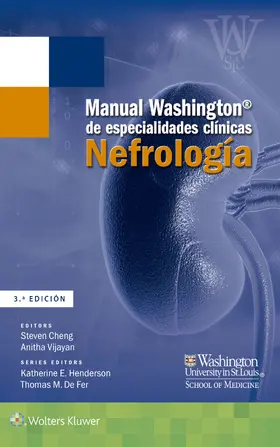 Cheng / Vijayan |  Manual Washington de especialidades clinicas. Nefrologia | Buch |  Sack Fachmedien