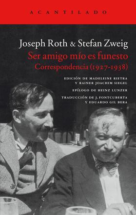 Roth / Zweig / Rietra |  Ser amigo mío es funesto | eBook | Sack Fachmedien