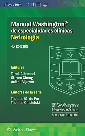 Alhamad / Cheng / Vijayan |  Manual Washington de especialidades clínicas. Nefrología | Buch |  Sack Fachmedien