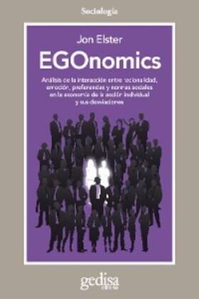Elster |  EGOnomics | eBook | Sack Fachmedien