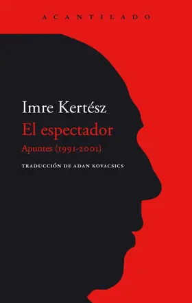 Kertész |  El espectador | eBook | Sack Fachmedien