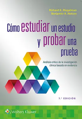 Riegelman |  Cómo estudiar un estudio y probar una prueba | Buch |  Sack Fachmedien