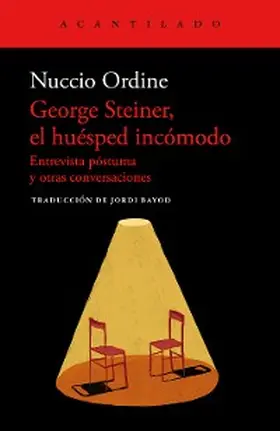 Ordine / Steiner |  George Steiner, el huésped incómodo | eBook | Sack Fachmedien