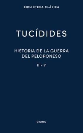 Tucídides |  Historia de la guerra del Peloponeso. Libros III-IV | eBook | Sack Fachmedien