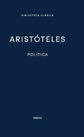 Aristóteles |  Política | eBook | Sack Fachmedien