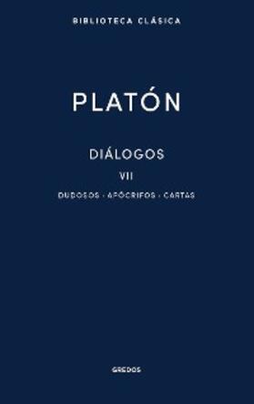 Platón |  Diálogos VII | eBook | Sack Fachmedien