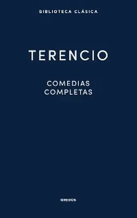 Terencio |  Comedias completas | eBook | Sack Fachmedien