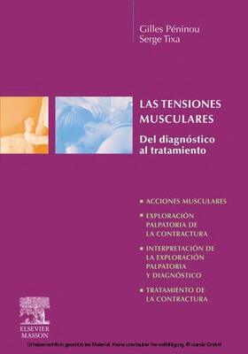 Péninou / Tixa |  Las tensiones musculares | eBook | Sack Fachmedien