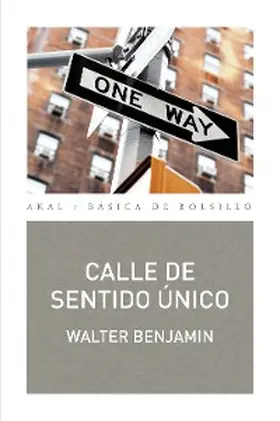 Benjamin |  Calle de sentido único | eBook | Sack Fachmedien