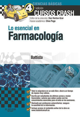 Battista |  Lo esencial en Farmacología + Studentconsult en español | eBook | Sack Fachmedien