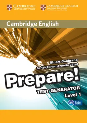 Cochrane |  Cambridge English Prepare! Test Generator Level 1 CD-ROM | Sonstiges |  Sack Fachmedien