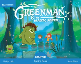 Miller / Elliott |  Greenman and the Magic Forest Starter Pupil's Book with Stickers and Pop-Outs | Buch |  Sack Fachmedien