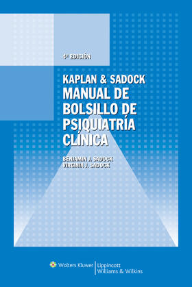 Sadock / Sadock |  Manual de Bolsillo de Psiquiatria Clinica | Buch |  Sack Fachmedien