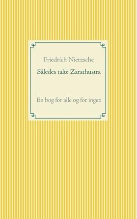Nietzsche |  Således talte Zarathustra | Buch |  Sack Fachmedien