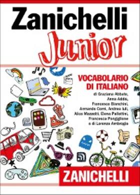 Abbate / Addis / Bianchini |  Zanichelli Junior: Vocabolario di italiano | eBook | Sack Fachmedien
