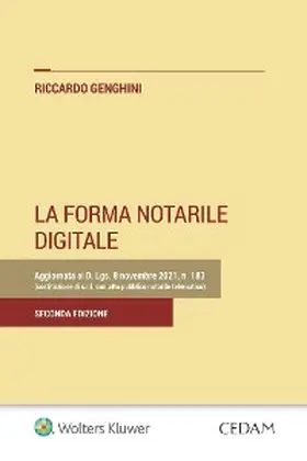 Genghini |  La forma notarile digitale | eBook | Sack Fachmedien