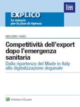 Fabio |  Explico - Competitività dell’export dopo l’emergenza sanitaria | eBook | Sack Fachmedien