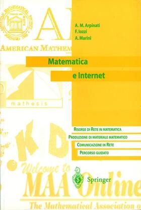 Arpinati / Marini / Iozzi |  Matematica e Internet | Buch |  Sack Fachmedien