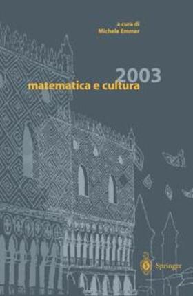 Emmer |  Matematica E Cultura 2003 | Buch |  Sack Fachmedien