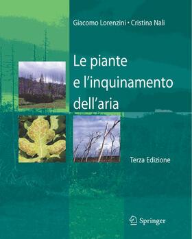 Lorenzini / Nali |  Le piante e l'inquinamento dell'aria | Buch |  Sack Fachmedien