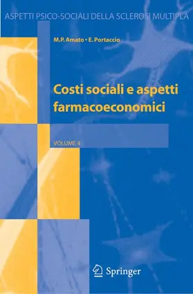 Portaccio / Amato |  Costi sociali e aspetti farmacoeconomici | Buch |  Sack Fachmedien