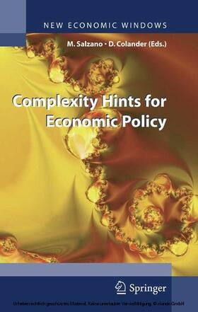 Salzano / Colander |  Complexity Hints for Economic Policy | eBook | Sack Fachmedien