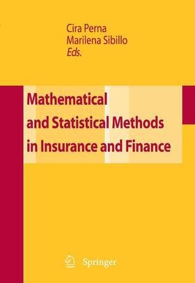 Perna / Sibillo |  Mathematical and Statistical Methods for Insurance and Finance | eBook | Sack Fachmedien