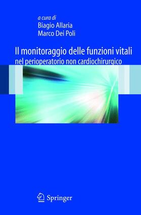 Dei Poli / ALLARIA |  Il monitoraggio delle funzioni vitali nel perioperatorio non cardiochirurgico | Buch |  Sack Fachmedien