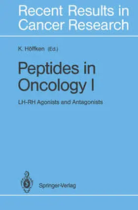 Höffken |  Peptides in Oncology I | eBook | Sack Fachmedien