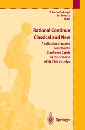 Brocato / Podio-Guidugli |  Rational Continua, Classical and New | Buch |  Sack Fachmedien