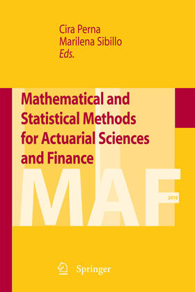 Perna / Sibillo |  Mathematical and Statistical Methods for Actuarial Sciences and Finance | eBook | Sack Fachmedien