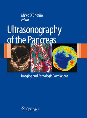 D'Onofrio |  Ultrasonography of the Pancreas | Buch |  Sack Fachmedien