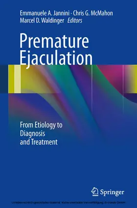 Jannini / McMahon / Waldinger | Premature Ejaculation | E-Book | sack.de
