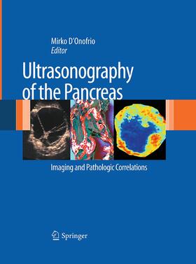 D'Onofrio |  Ultrasonography of the Pancreas | Buch |  Sack Fachmedien
