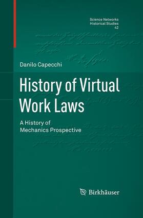 Capecchi |  History of Virtual Work Laws | Buch |  Sack Fachmedien