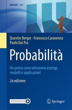 Berger / Dai Pra / Caravenna |  Probabilità | Buch |  Sack Fachmedien
