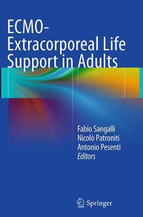 Sangalli / Pesenti / Patroniti |  ECMO-Extracorporeal Life Support in Adults | Buch |  Sack Fachmedien