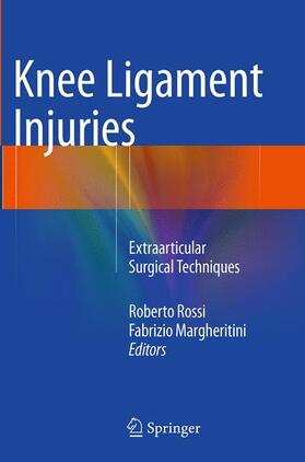Margheritini / Rossi |  Knee Ligament Injuries | Buch |  Sack Fachmedien