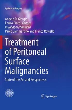 Pinto / Di Giorgio |  Treatment of Peritoneal Surface Malignancies | Buch |  Sack Fachmedien