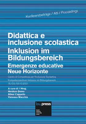 Demo / Cappello / Macchia |  Inklusion im Bildungsbereich = Didattica e inclusione scolastica | Buch |  Sack Fachmedien