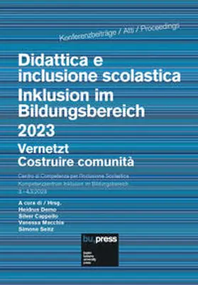 Demo / Cappello / Macchia |  Inklusion im Bildungsbereich = Didattica e inclusione scolastica 2023 | Buch |  Sack Fachmedien