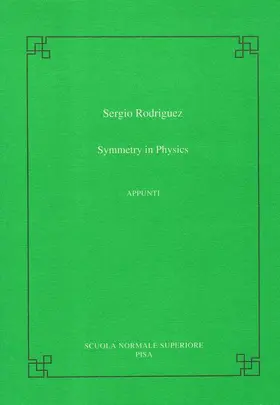 Rodriguez |  Symmetry in Physics | Buch |  Sack Fachmedien