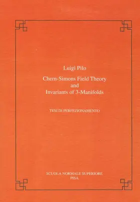 Pilo |  Chern-Simons Field Theory and Invariants of 3-Manifolds | Buch |  Sack Fachmedien