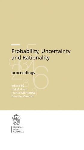 Hosni / Montagna |  Probability, Uncertainty and Rationality | Buch |  Sack Fachmedien
