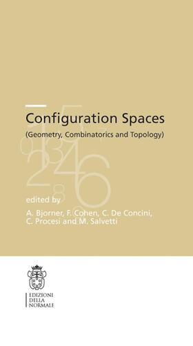 Björner / Cohen / Salvetti |  Configuration Spaces | Buch |  Sack Fachmedien